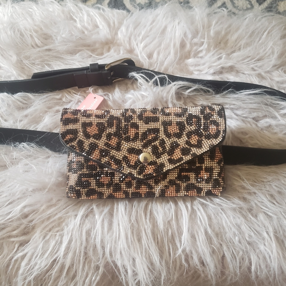 Animal Print Waistbelt Pouch